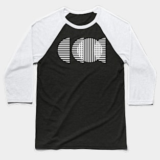 circles design Baseball T-Shirt